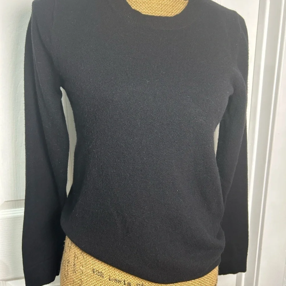 J. Crew Black Knit Sweater